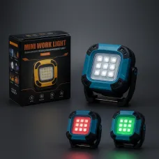 Mini LED RGB Work Light Magnet touch (Model: W8129-2) - Victor Bazar